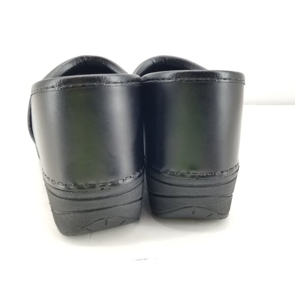 Dansko XP 2.0 Women's Clogs Black Nursing Waterproof Pull Up 36 Wide - Picture 3 of 10